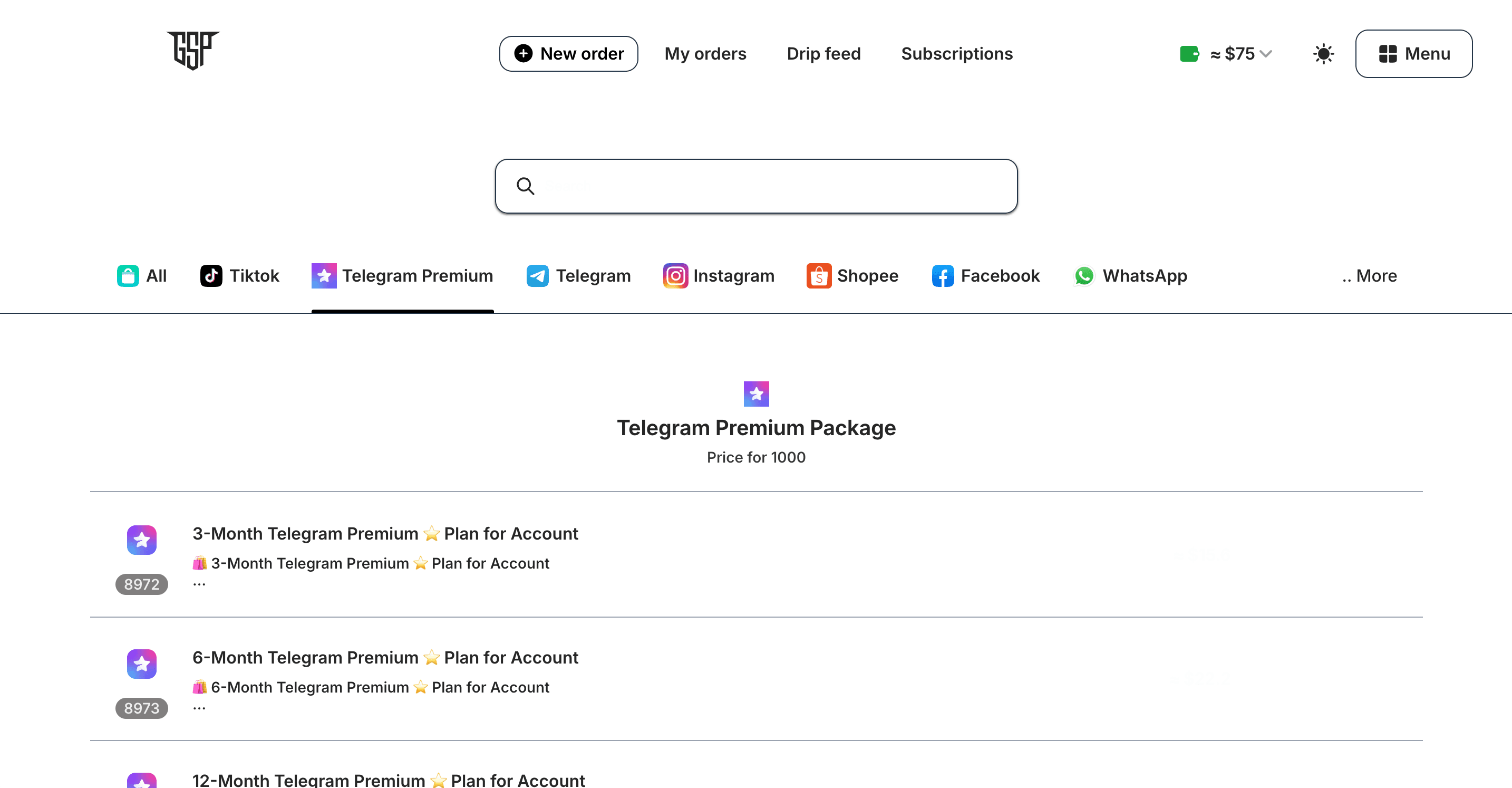 app screen